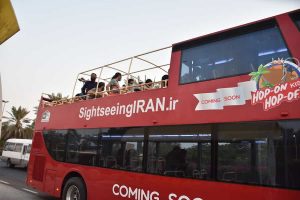 اتوبوس دو طبقه روباز کیش