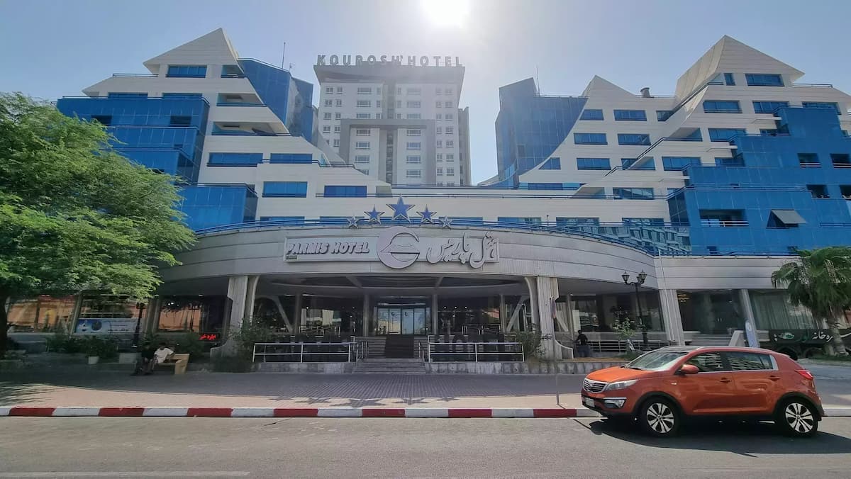 هتل پارمیس کیش نمای بیرونی