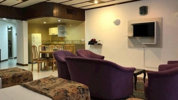 هتل پارسیان کیش فضای داخلی اتاق ها 2