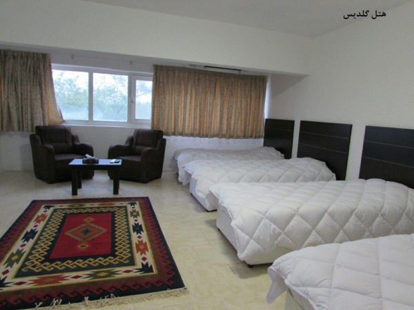 اتاق 4 تخته هتل گلدیس