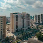 هتل آسمان رویال کیش نمای بیرونی