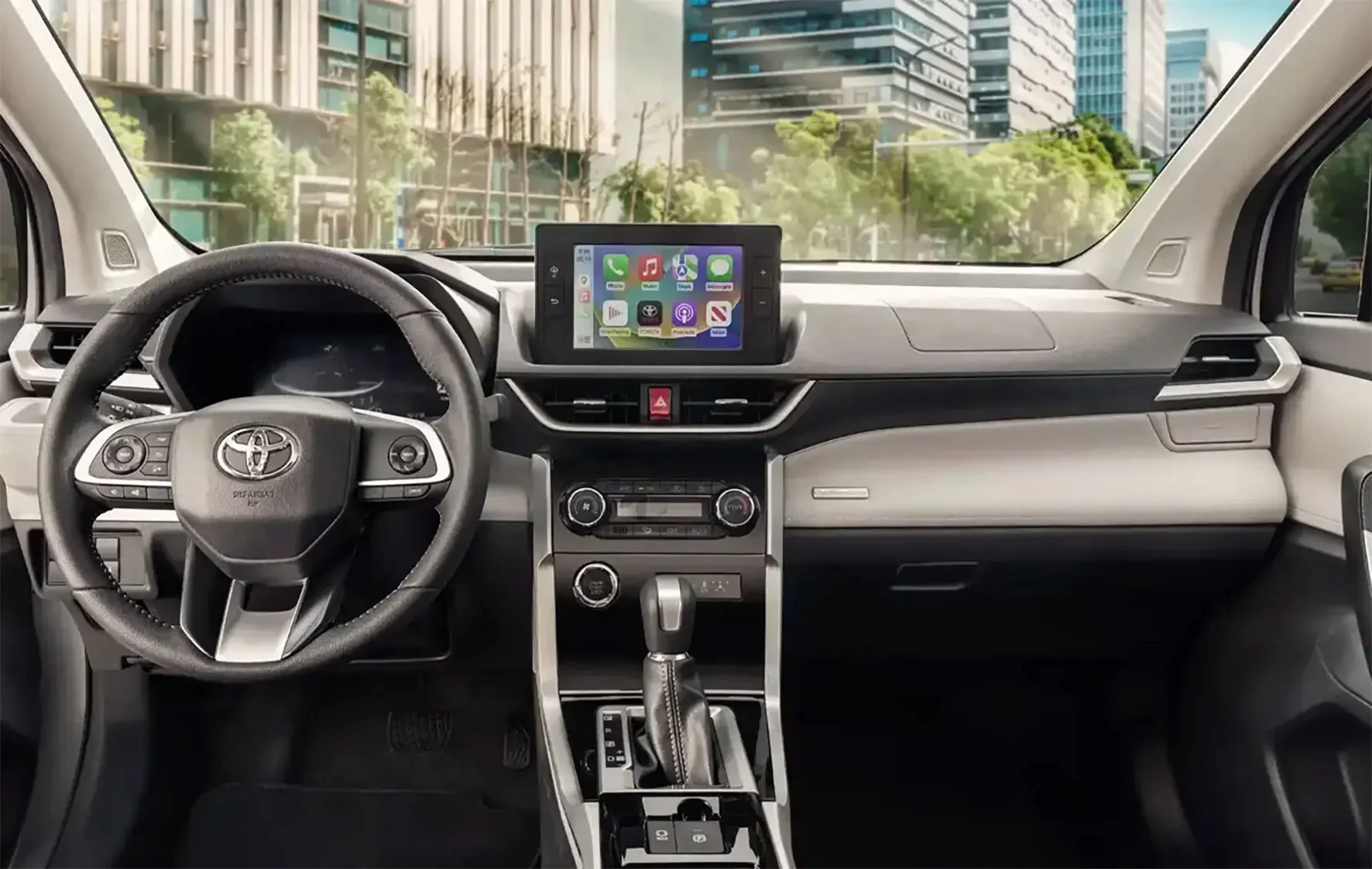 کابین داخلی تویوتا ولوز 2024 در کیش